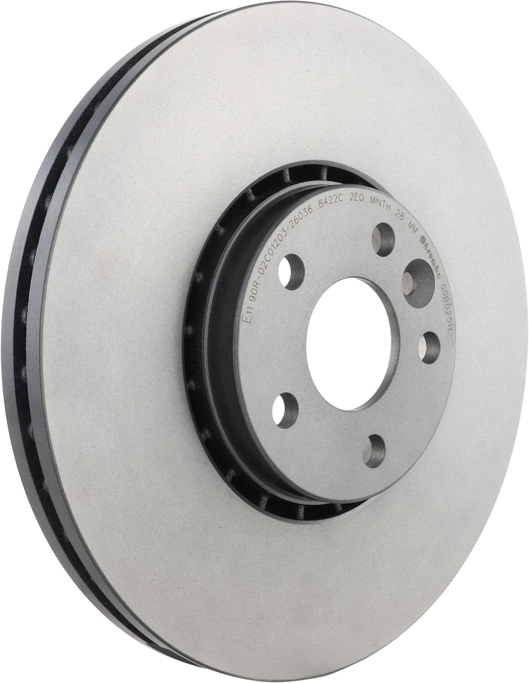 Brembo 09.B025.11 COATED DISC LINE Bremsscheibe - 1 Stück