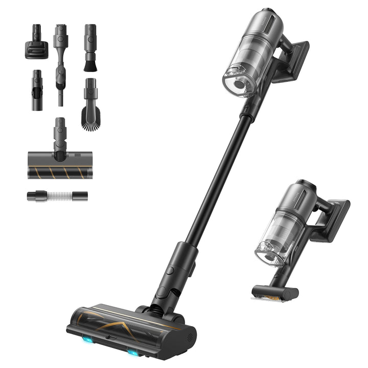 dreame Z30 Kabelloser Bodenstaubsauger, 310 AW Saugkraft, 90 min Max Reinigungszeit, Dust-Reveal-Tec