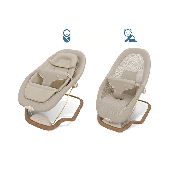 Maxi-Cosi Dove Pro Babywippe, 0–3 Jahre, 0–15 kg, CloudSoft Vibrationen, Gepolsterte Einlage, Verste