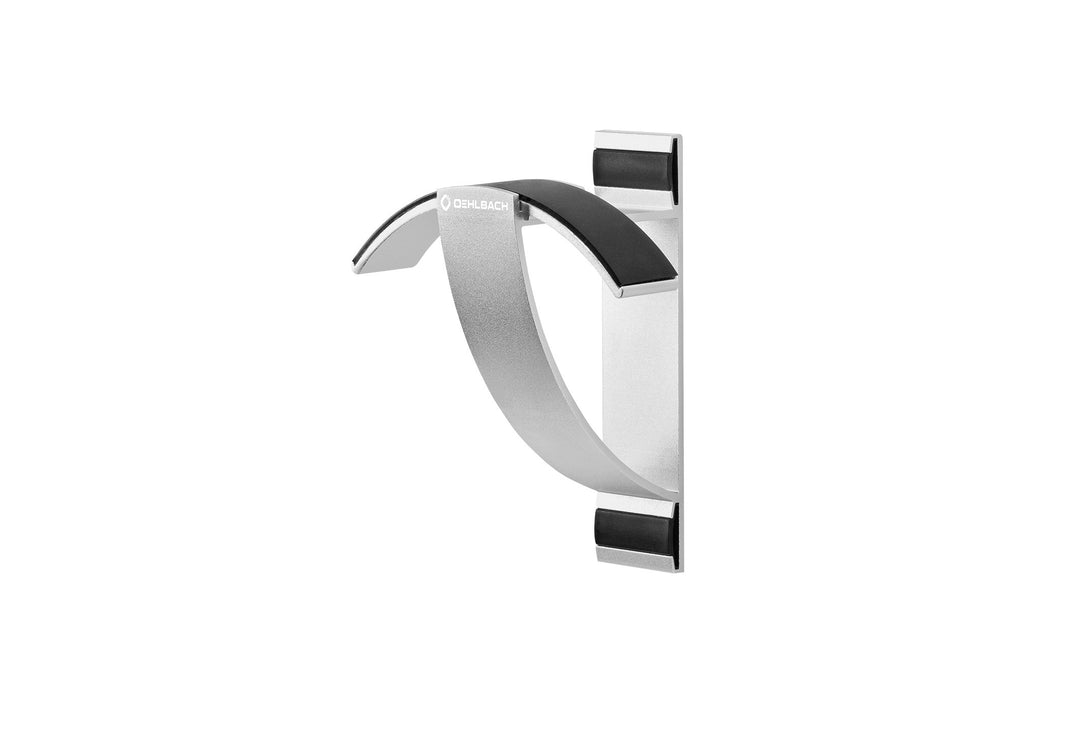 Oehlbach Alu Style W1 - Wandhalterung für Kopfhörer - eloxiertes Aluminium - Schnelle Wandmontage &amp;