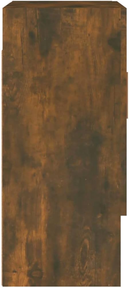 vidaXL Wandschrank Hängeschrank Bücherschrank Mehrzweckschrank Lagerschrank Schrank Wohnzimmer Räuch