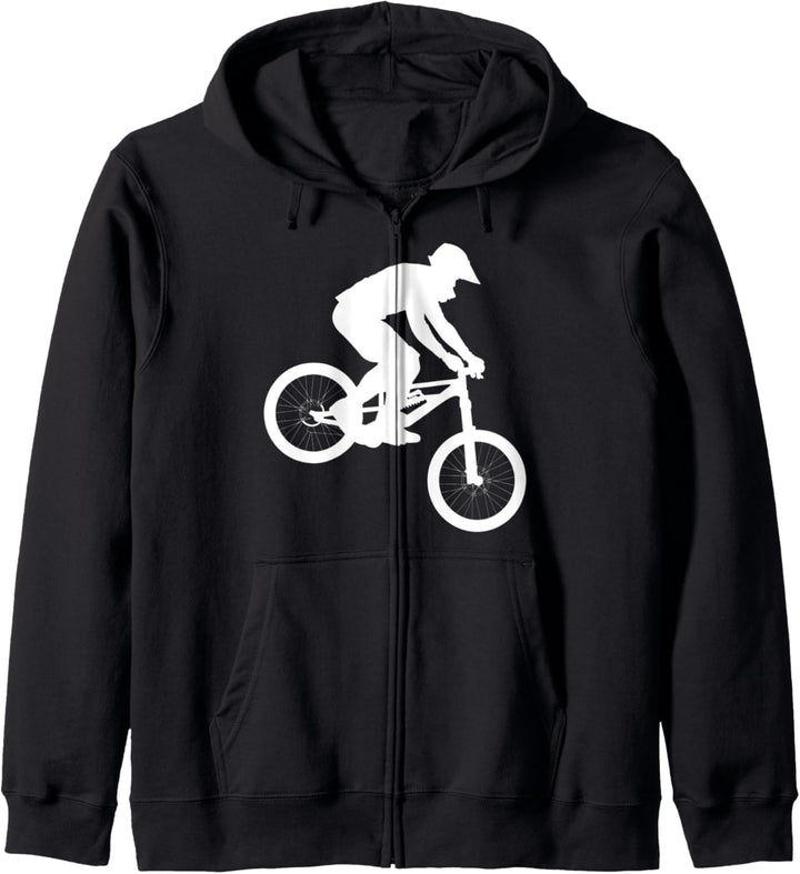 Downhill Fahrrad Mountainbike MTB BMX Fun Sport Radfahrer Kapuzenjacke