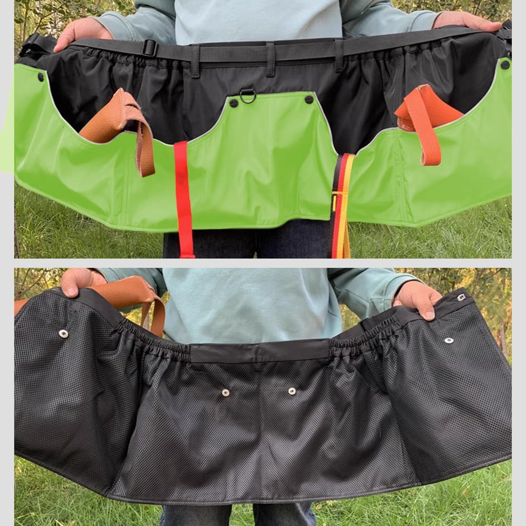 Hundetrainer-Schürze mit Mehreren Taschen und Hüftgurt, verstellbare Hundetrainingshose, wasserdicht