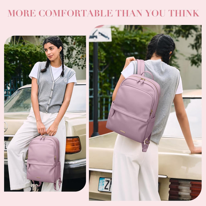 GOLF SUPAGS Laptop Rucksack für Damen Casual Daypack für Arbeit Reisen College Schulrucksack Handtas