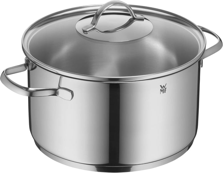 WMF Provence Plus Kochtopf gross 24cm, Glasdeckel, Fleischtopf Induktion 5,7l, Cromargan Edelstahl p