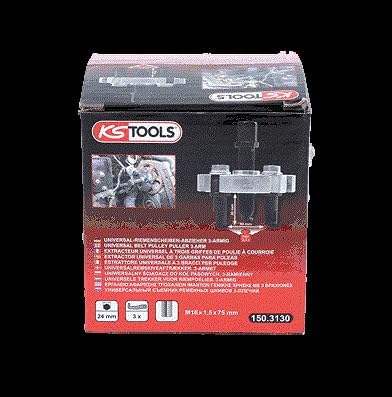 KS Tools 150.3130 Universal-Riemenscheiben-Abzieher 3-armig, 90mm