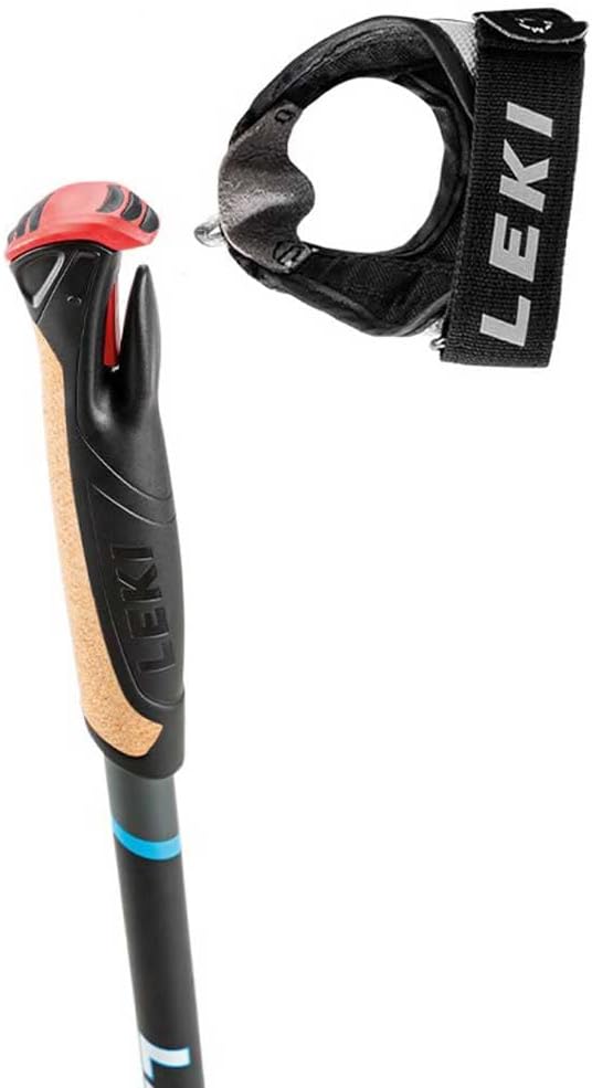 LEKI Goods 125cm cyan-schwarz-weiss, 125cm cyan-schwarz-weiss
