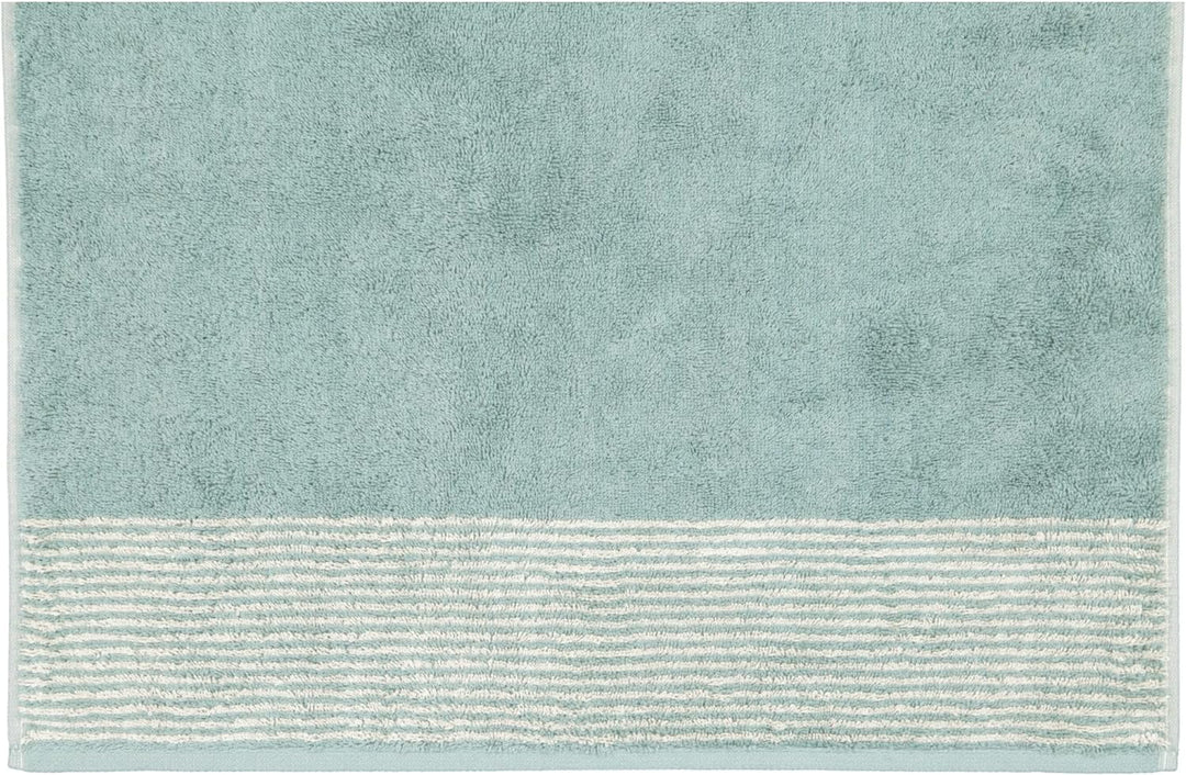 CAWÖ Home Handtücher Luxury Home Two-Tone 590 Salbei - 43 Duschtuch 80x150 cm, Duschtuch 80x150 cm