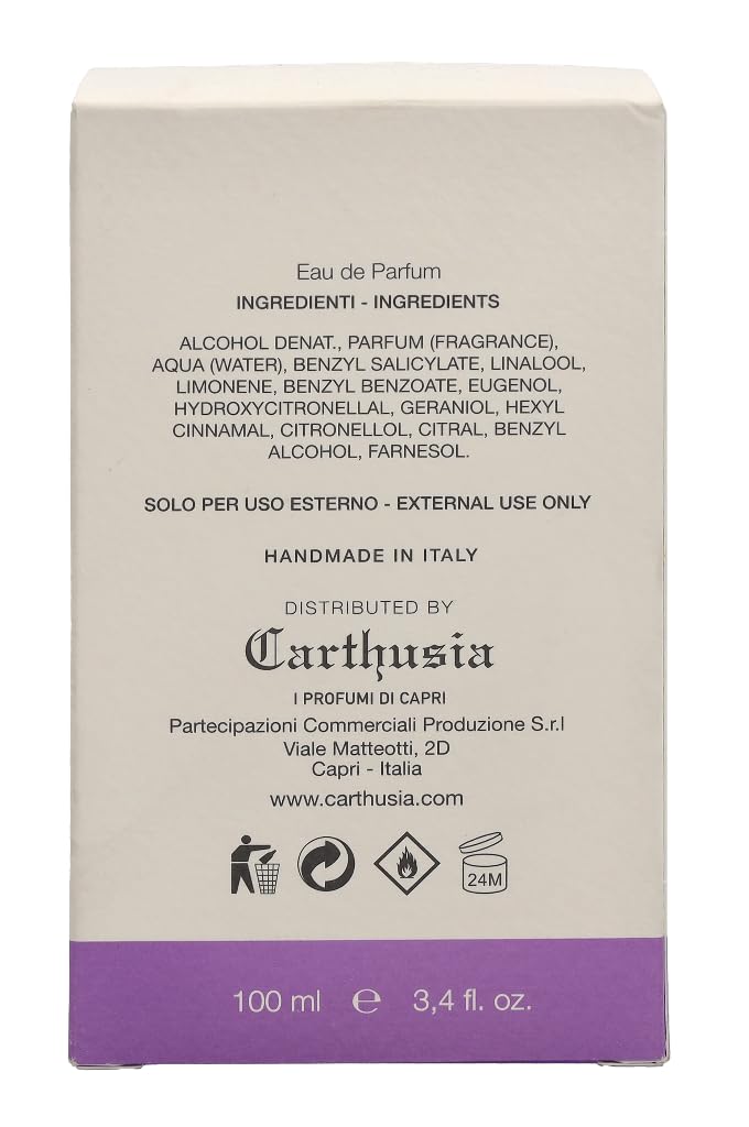 Carthusia Gelsomini di Capri Eau De Parfum Vapo 100ml