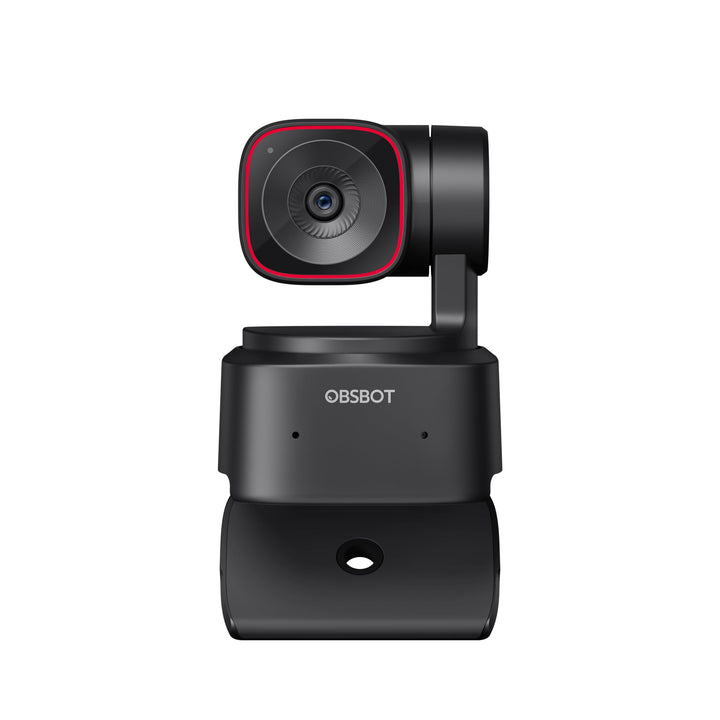 Obsbot Tiny 2 Lite PTZ 4K-Webcam Computerkamera 3840x2160 Pixel USB AI-Tracking Gestensteuerung schw