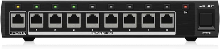 Behringer POWERPLAY P16-D 16-Kanal-Digital-ULTRANET-Verteiler POWERPLAY P16-D Distribution Hub, POWE