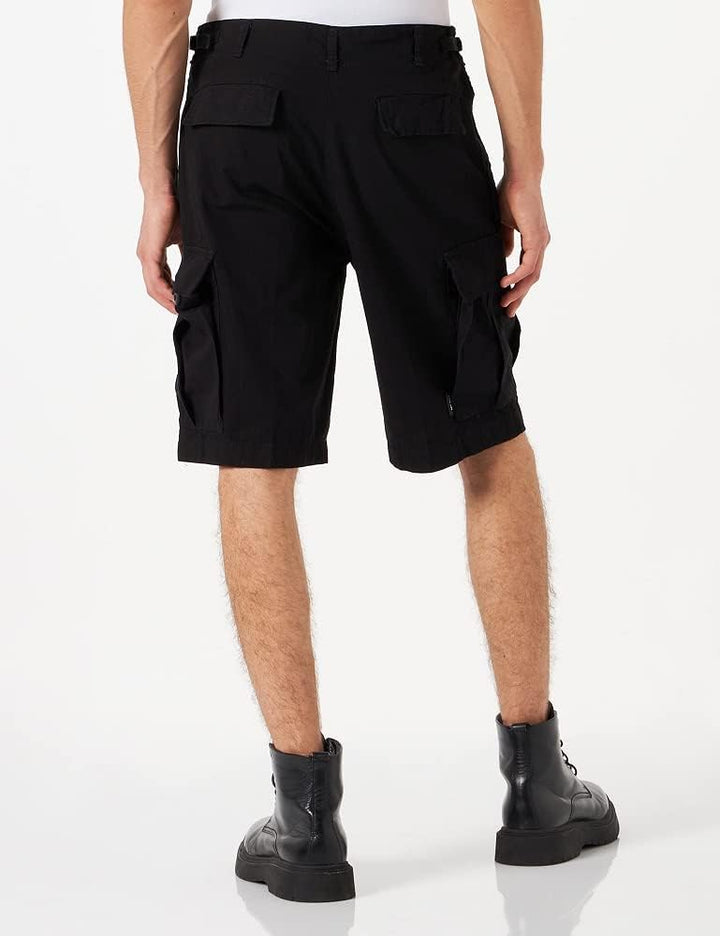 Mil-Tec Herren Ripstop Hemd S Schwarz, S Schwarz