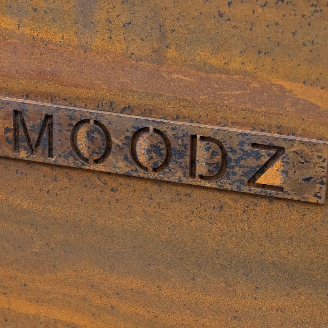 MOODZ Outdoor Living Sockel für Feuerschale zu Ø100 cm - Sockel von Cortenstahl - Design-Sockel für