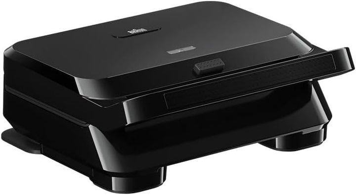 Braun SnackMaker 5 SM5000 Sandwichmaker mit abnehmbaren Sandwichplatten, Aluminiumguss, spülmaschine