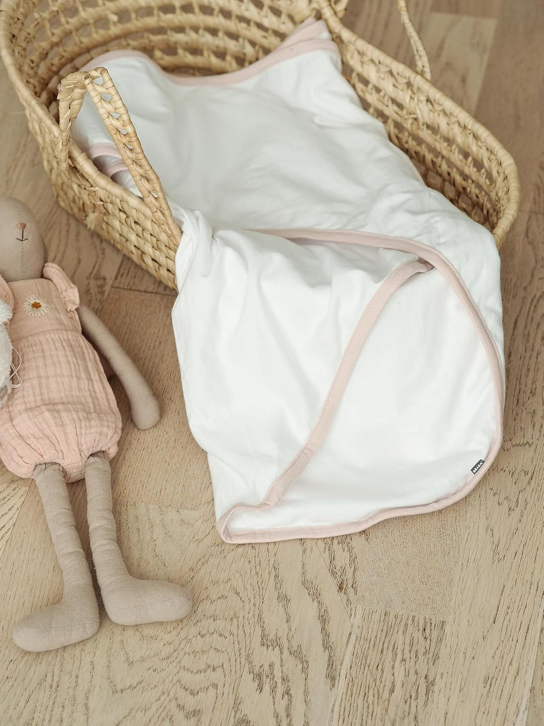 BÉABA, Puck-/Neugeborenendecke, Babydecke, beruhigt das Baby,-Textilien, 100% Baumwolljersey,