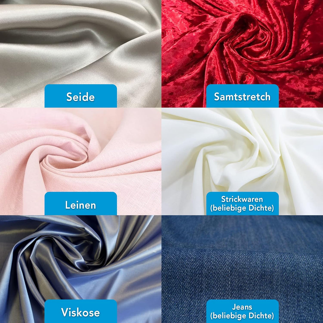 Triumphator 1700X Overlocker, Overlock-Nähmaschine, 3/4 Faden mit Differential, Vollmetallgestell, 1