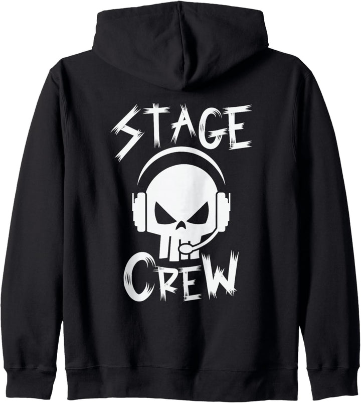 Stage Crew Theater Manager Theater Mitarbeiter Drama Stage Kapuzenjacke