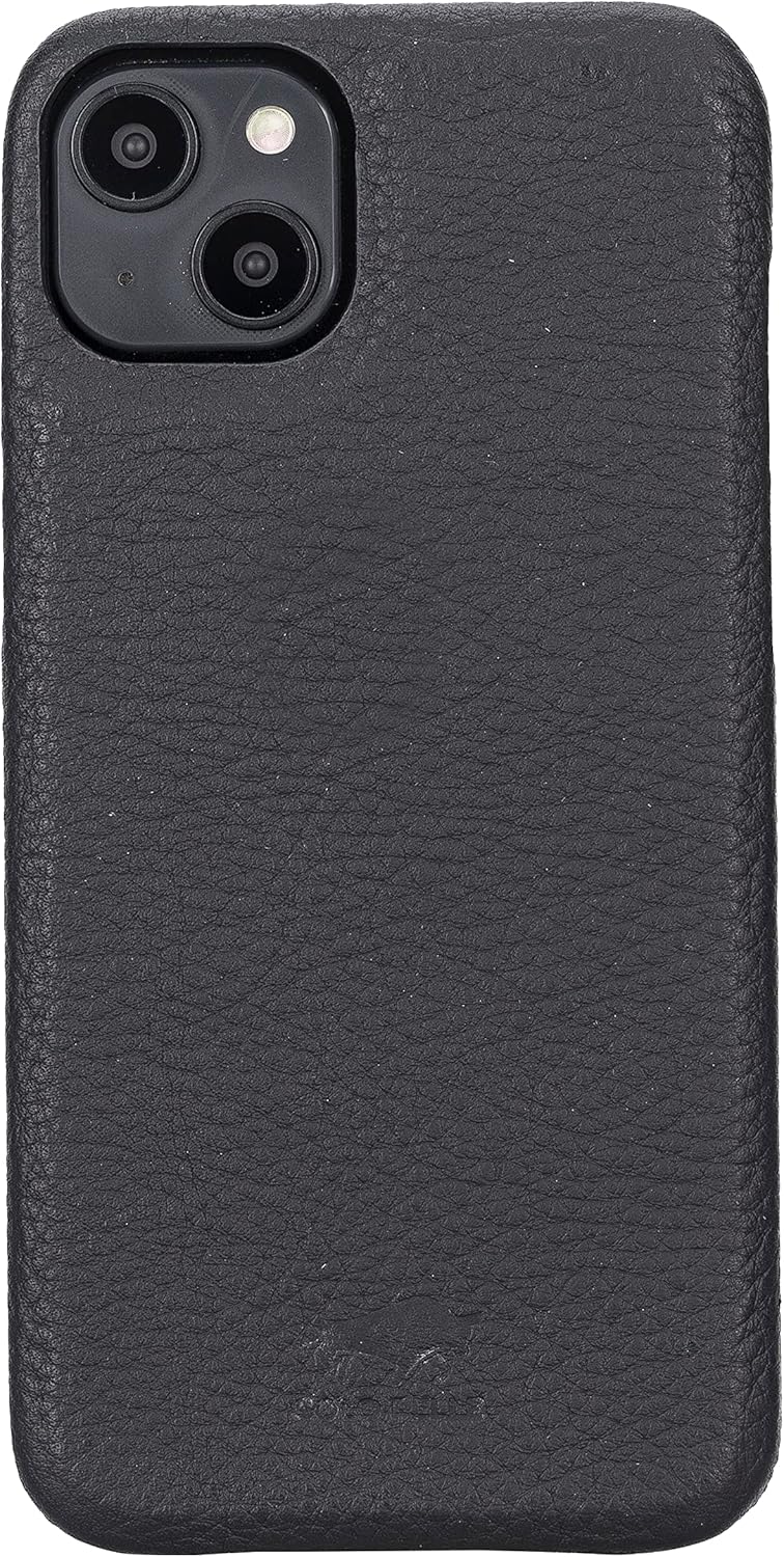 Solo Pelle Lederhülle für das iPhone 14 Plus in 6.7 Zoll Princeton Case Leder Hülle Ledertasche Back