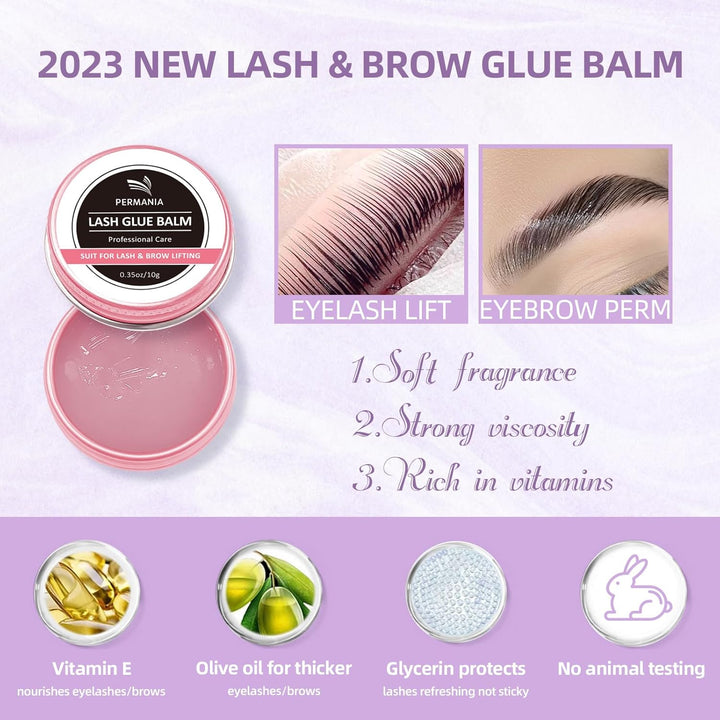 Permania Wimpernlifting, Wimpernfarbe Schwarz, 2 in 1 Wimpernlifting Set Mit Farbe Schwarz, Ergebnis