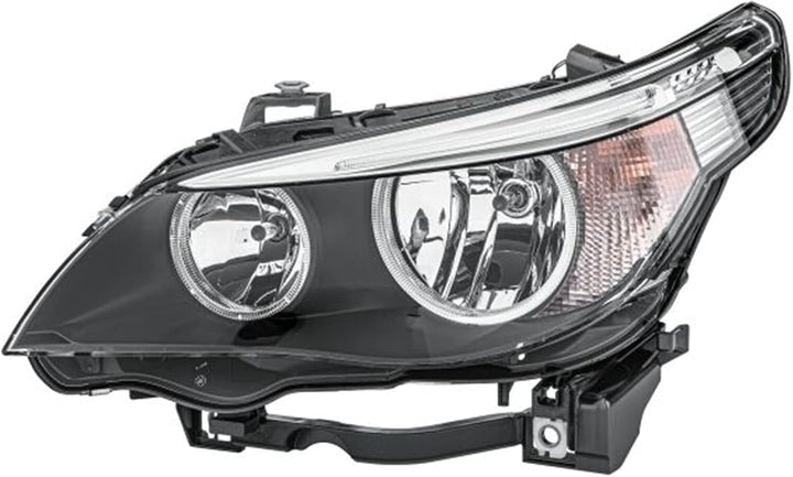 HELLA 1EF 008 673-071 Halogen-Hauptscheinwerfer - links - für u.a. BMW 5 (E60), Links