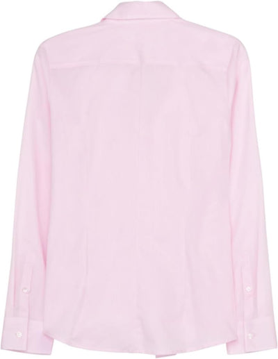 Seidensticker Damen Bluse - Hemdbluse - Slim Fit - Langarm - Uni - 100% Baumwolle