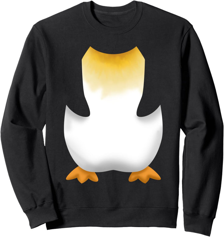 Pinguin Halloween Kostüm Kinder und Erwachsene Sweatshirt