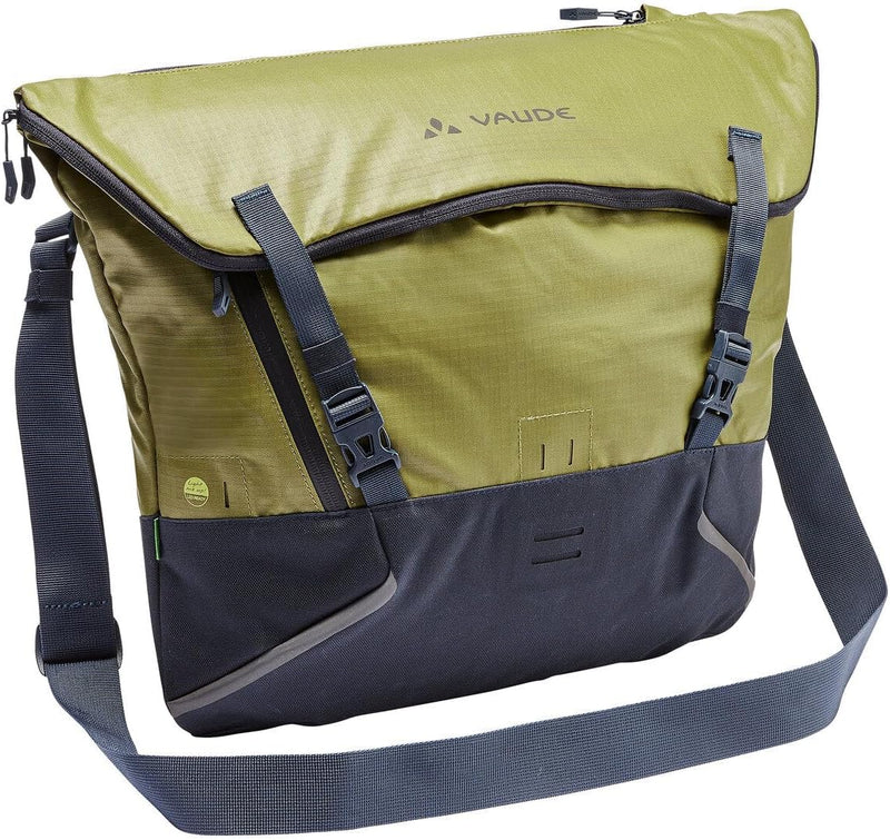 VAUDE CityMe Bike - Radtasche mit Laptopfach Einheitsgrösse Bamboo, Einheitsgrösse Bamboo