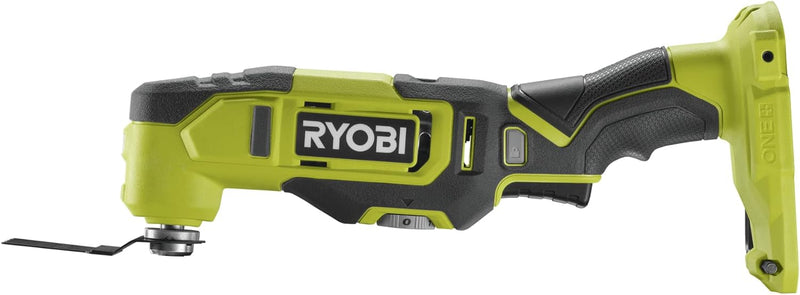 RYOBI 18 V ONE+ Akku-Multitool RMT18-0 (Oszilationswinkel 3,0°, Schwingzahl 0-20.000 min-1, variable