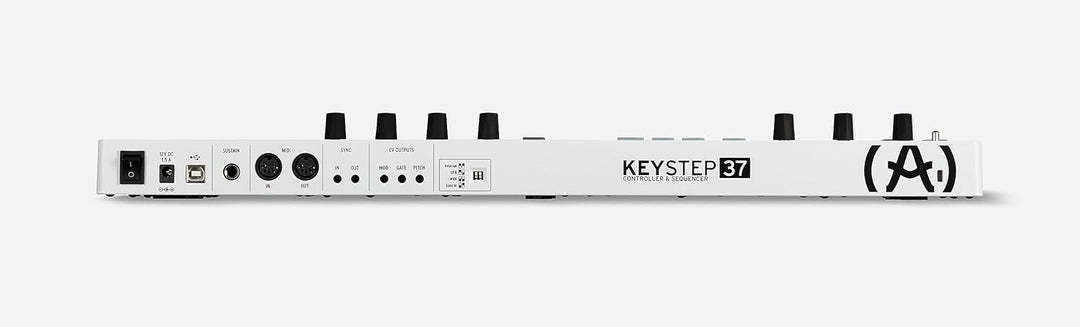 Arturia - Keystep 37- Kreativer MIDI-Controller, Sequenzer, Arpeggiator und Akkord-Generator -37-Not