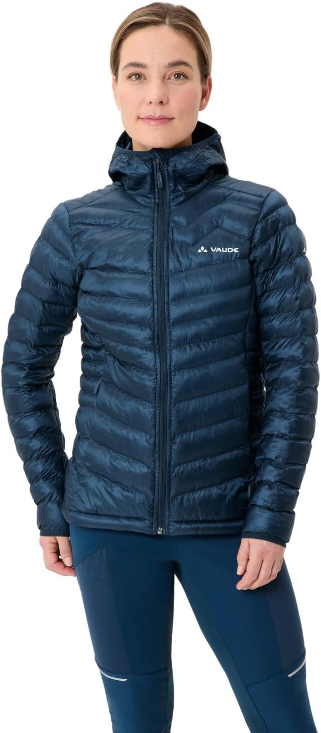 VAUDE Jacken Women's Batura Hooded Insulation Jacket 42 Dark Sea, 42 Dark Sea