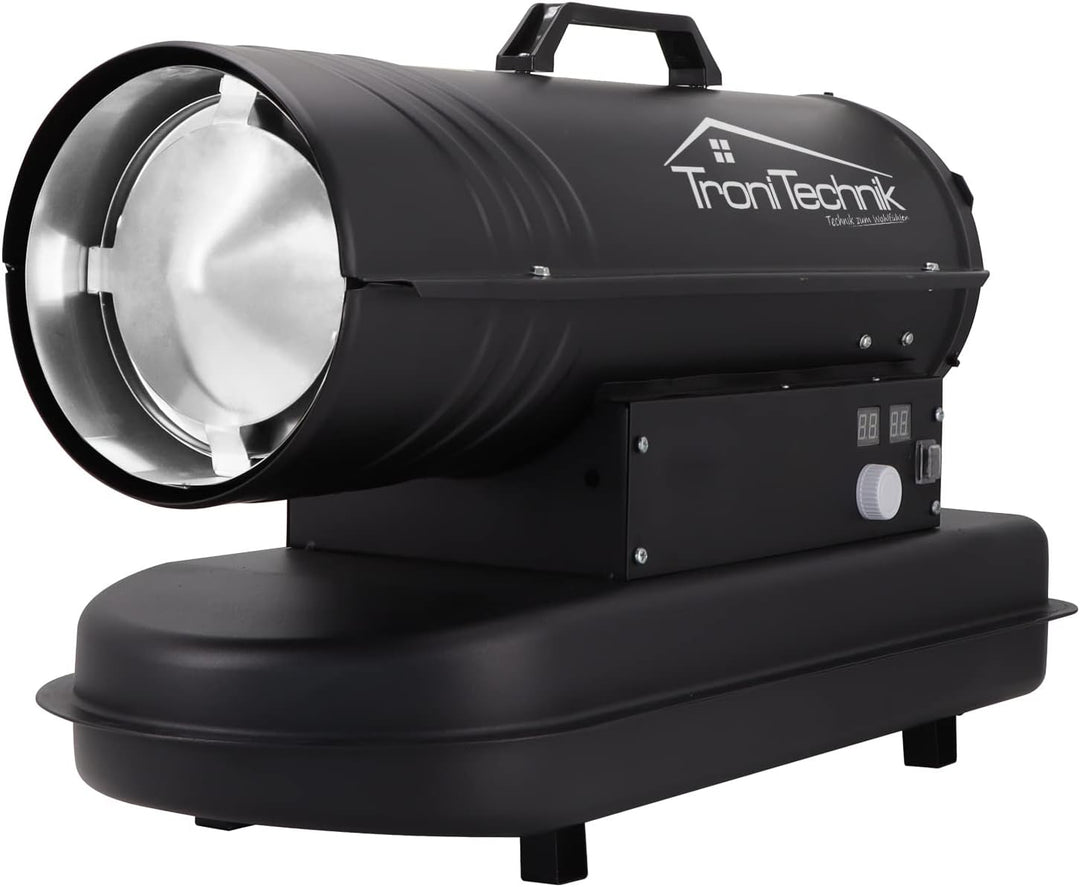 Tronitechnik® Heizkanone Dieselheizgebläse Dieselheizer 20kW Diesel betriebener Heissluftgenerator H