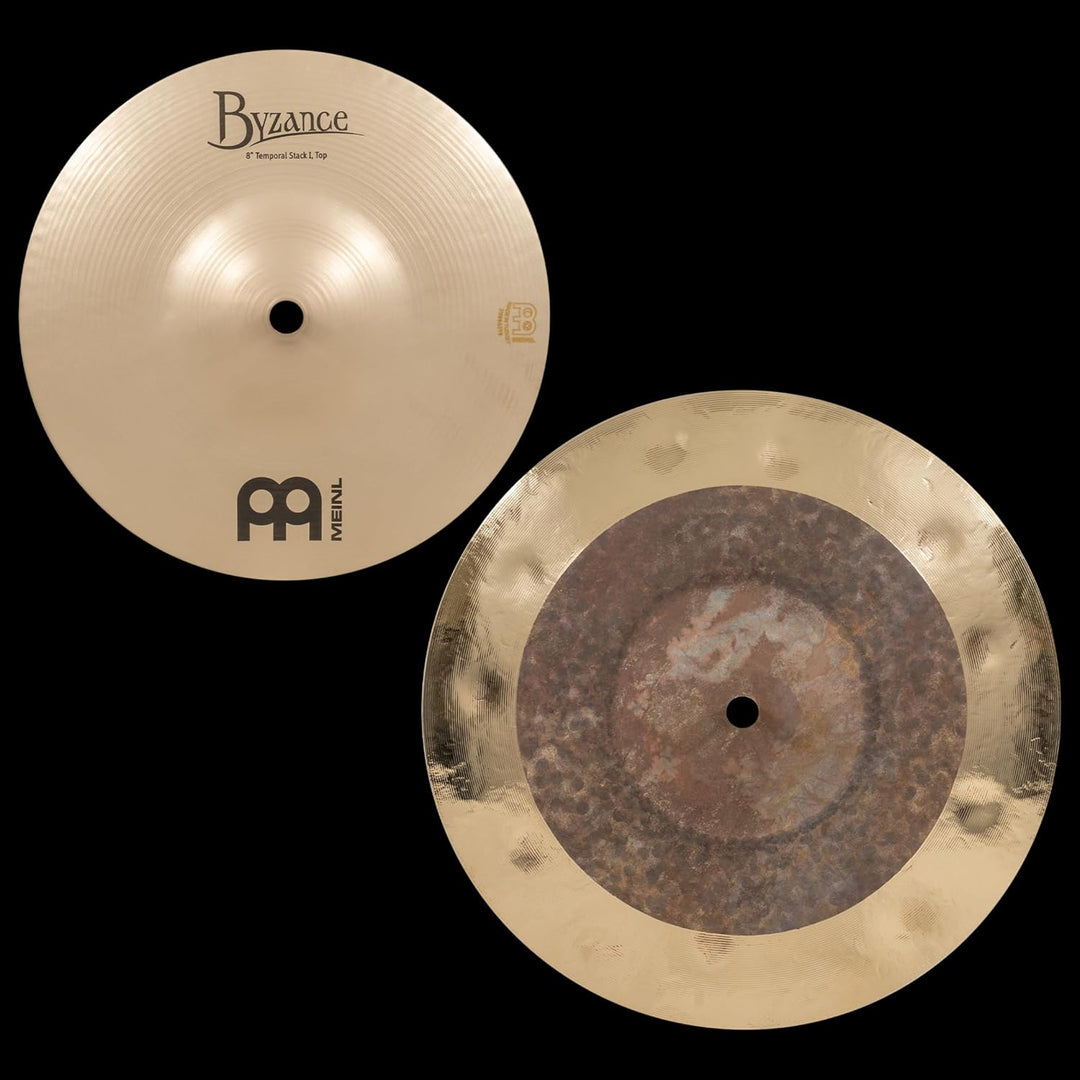Meinl Cymbals Artist Concept Models Matt Garstka Temporal Stack 1 - 8/10 Zoll (Video) Trash Stack Sc