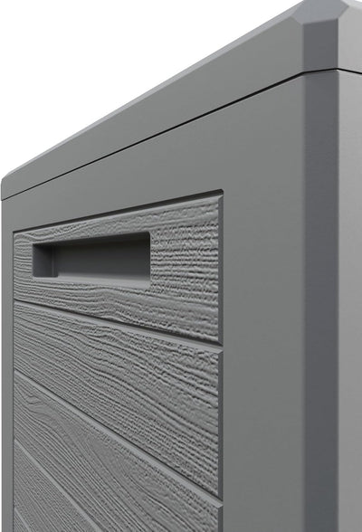 Casaria® Auflagenbox Wetterfest UV-beständig Deckel Abschliessbar Garten Balkon 78x44x55cm 190L Gart