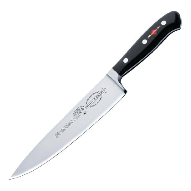 F. DICK Culinary Bag 8-teilig (inkl. Küchenmesser, Fruchtausstecher + Wetzstahl, für bis zu 34 Messe