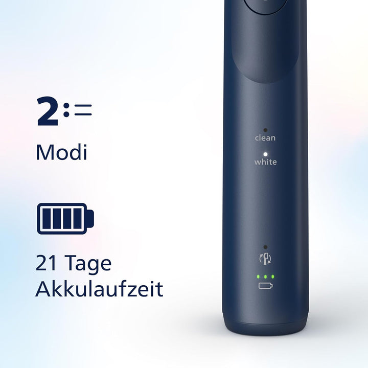 Set aus Philips Sonicare 5500 elektrische Zahnbürste, Modell HX7113/01 [Neue Technologie] + Philips