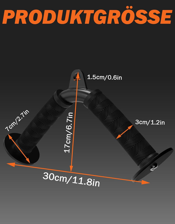 Fitarc Trizeps V-Stange Kabelzug Griff, Trizeps Seilzug Griff für Home Gym Geräte, Trizeps Stange Ka