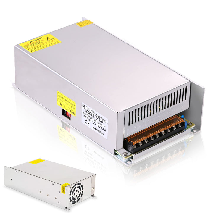 DC 36V 1200W Netzteil 230V AC auf DC 36V 33.4A Schalternetzteil Transformator Adapter Trafo 36Volt 3