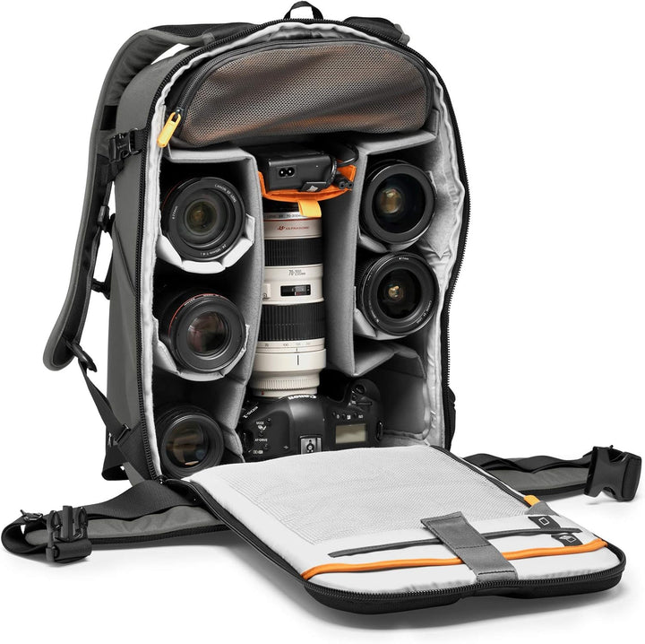 Lowepro Flipside Kamerarucksack für spiegellose DSLRs, Reflex Kameras und Mehreren Objektiven,kompak