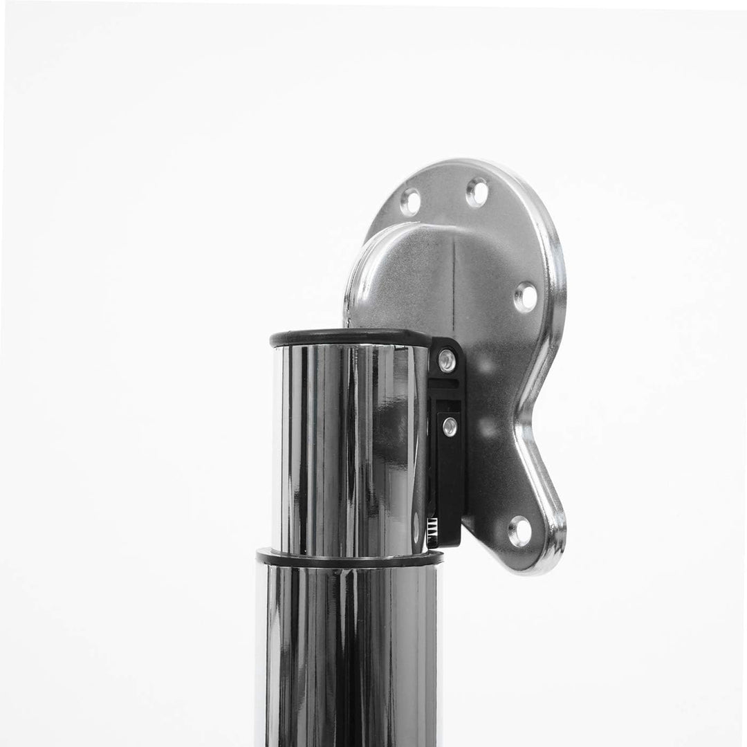 Mendler 4er-Set Tischbein HWC-H35 für Schreibtisch Tischfuss klappbar Drehmechanismus höhenverstellb