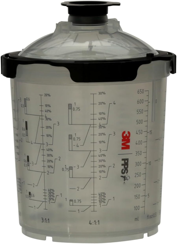 3M PPS Serie 2.0 Set, Standard, 650 ml, 200 μ, PN26000