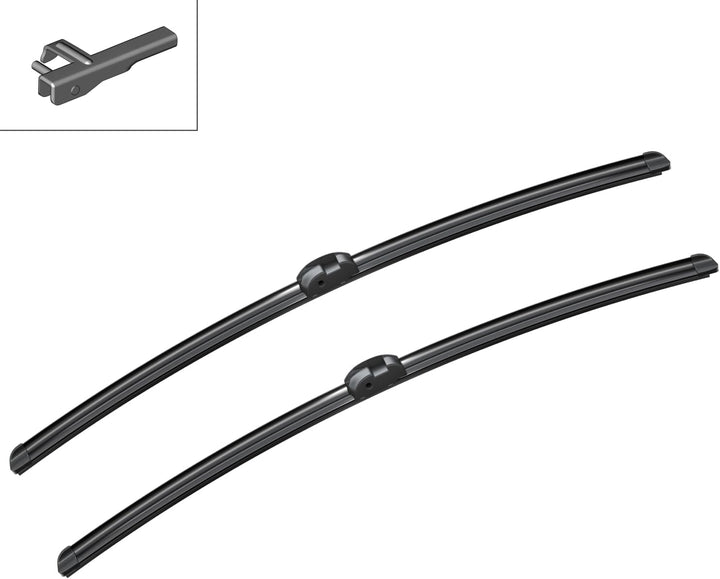 Bosch Scheibenwischer Aerotwin A034S, Länge: 650mm/650mm – Set für Frontscheibe Single, Single