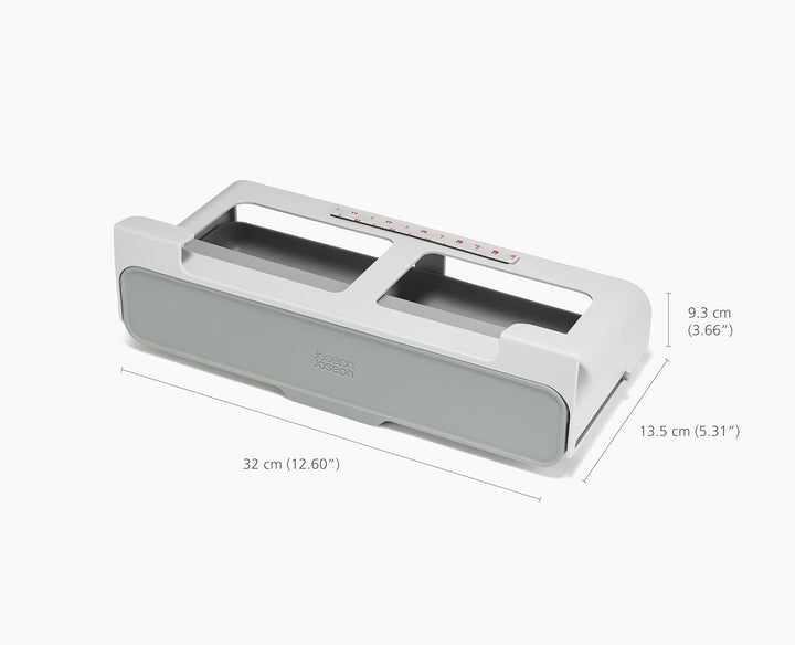 Joseph Joseph CupboardStore Unterregal Gewürzregal, Platzsparender Küchenorganizer, recyceltem Plast