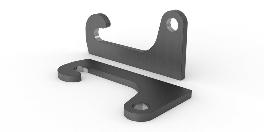 Koppelhaken für Liebherr 506 60x50x390mm, Anbaukonsole, Koppelrahmen