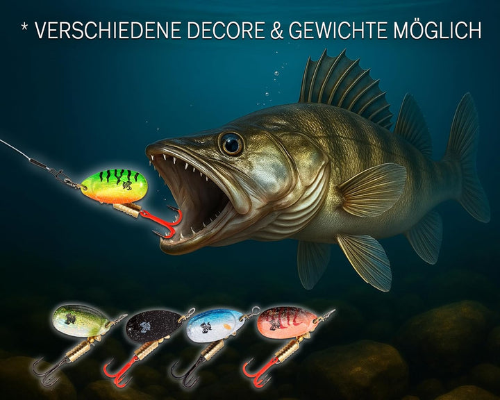 Angel Berger Spinset komplett Angelset Raubfisch mit Kunstködersortiment