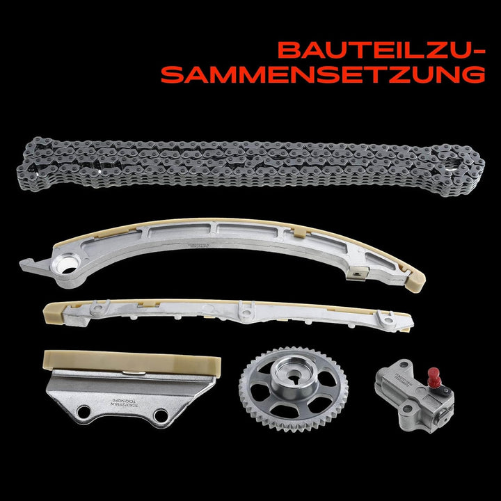 Steuerkettensatz Satz Steuerkette für Accord VIII CU CR V IV-RM 2.4L 2008-2021 13441-R40-A01
