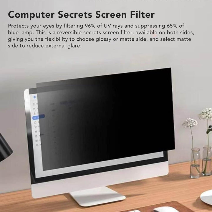 ciciglow Bildschirm Filter für Computer, 20Zoll Anti-Blaulicht Filter 16:9 Seiten Verhältnis Anti -
