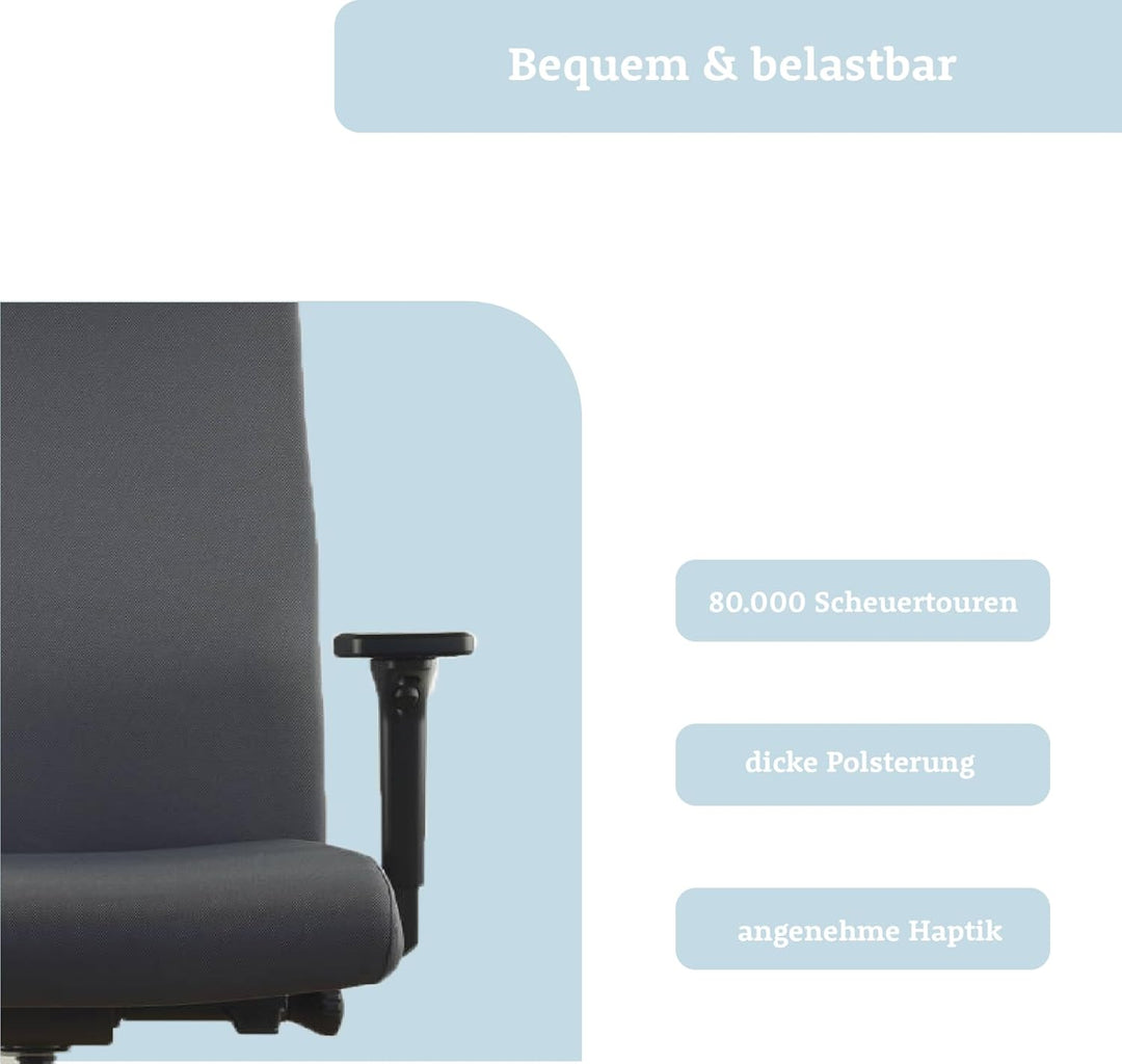 Trendoffice to-Strike Comfort pro sk 9248, Testsieger Stiftung Warentest, ergonomischer Bürostuhl mi