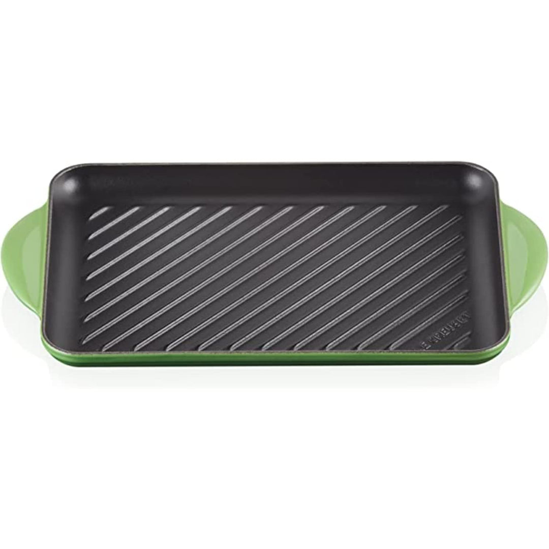 LE CREUSET Rechteckige Grillplatte aus Gusseisen, 32 cm, Für alle Herdarten inkl. Induktion geeignet