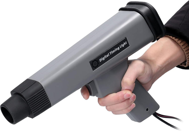 KKnoon 12 V Professionelle Digitalanzeige Induktives Timing-Licht Auto Motorrad Benzinmotor Zündzeit