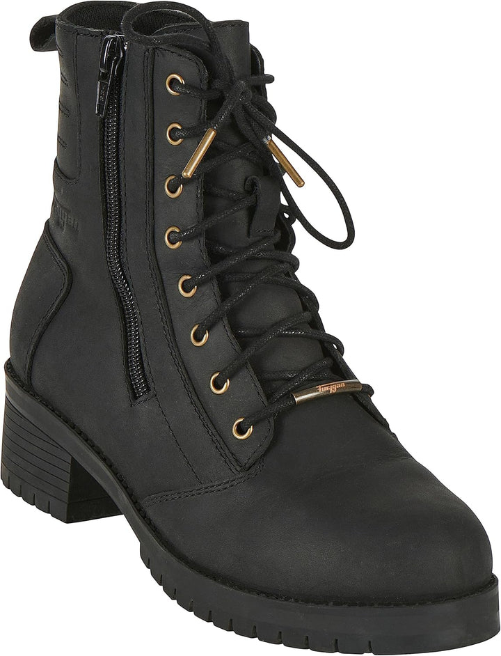 Furygan Damen Janis Lady D3o Motorradschuhe 41 EU Schwarzes, 41 EU Schwarzes